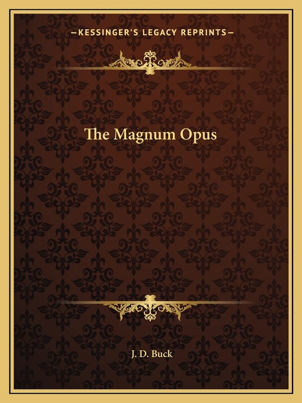 Front cover_The Magnum Opus