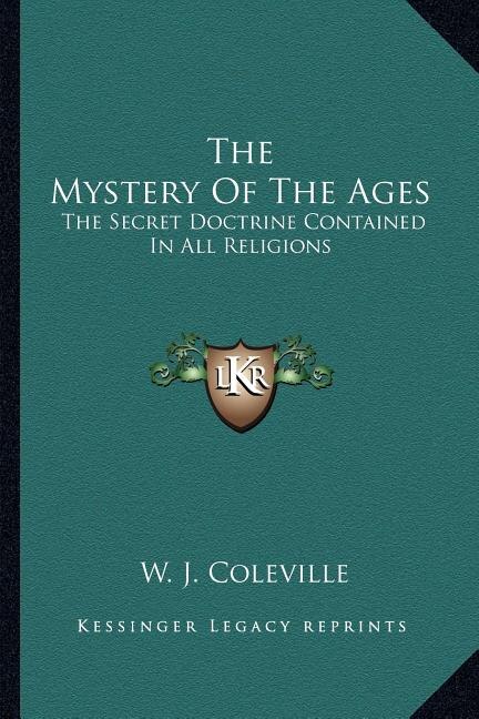 Couverture_The Mystery Of The Ages