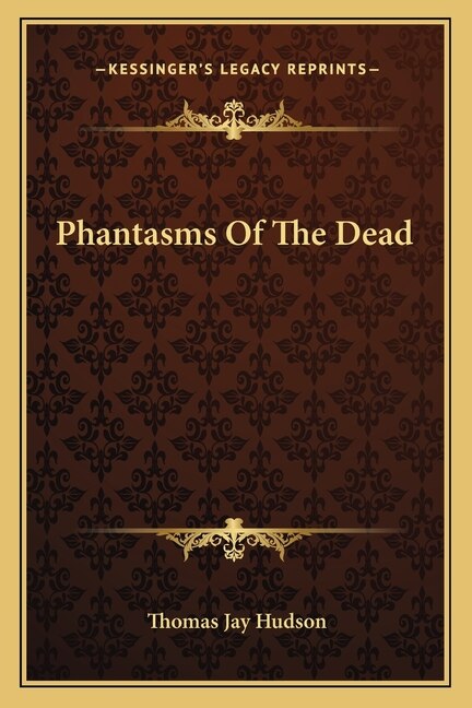 Front cover_Phantasms Of The Dead