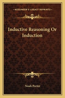 Front cover_Inductive Reasoning Or Induction