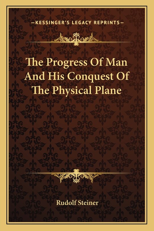 Couverture_The Progress Of Man And His Conquest Of The Physical Plane