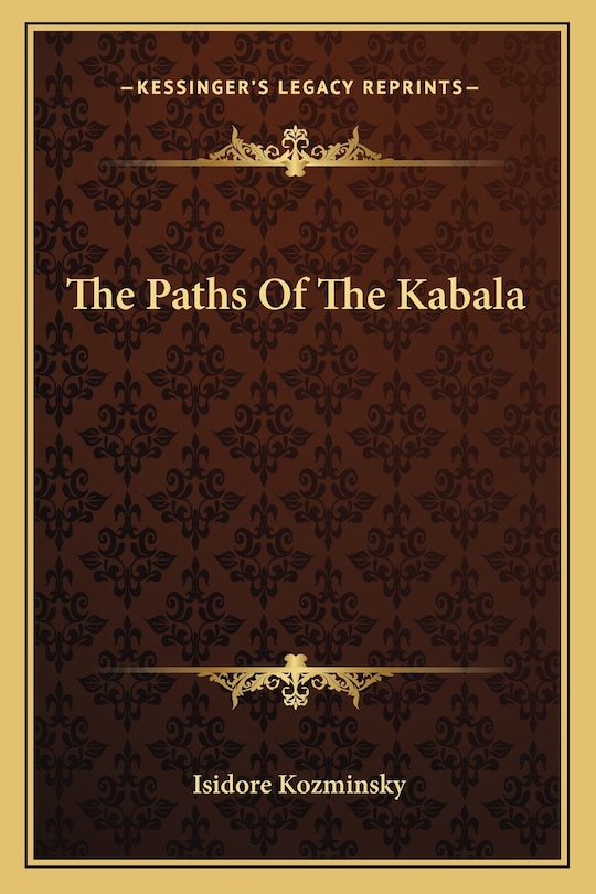 Front cover_The Paths Of The Kabala