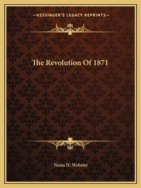 Front cover_The Revolution Of 1871