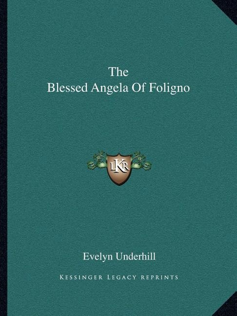 Front cover_The Blessed Angela of Foligno