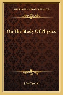 Front cover_On The Study Of Physics