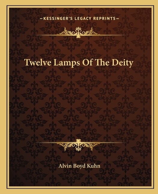 Front cover_Twelve Lamps Of The Deity