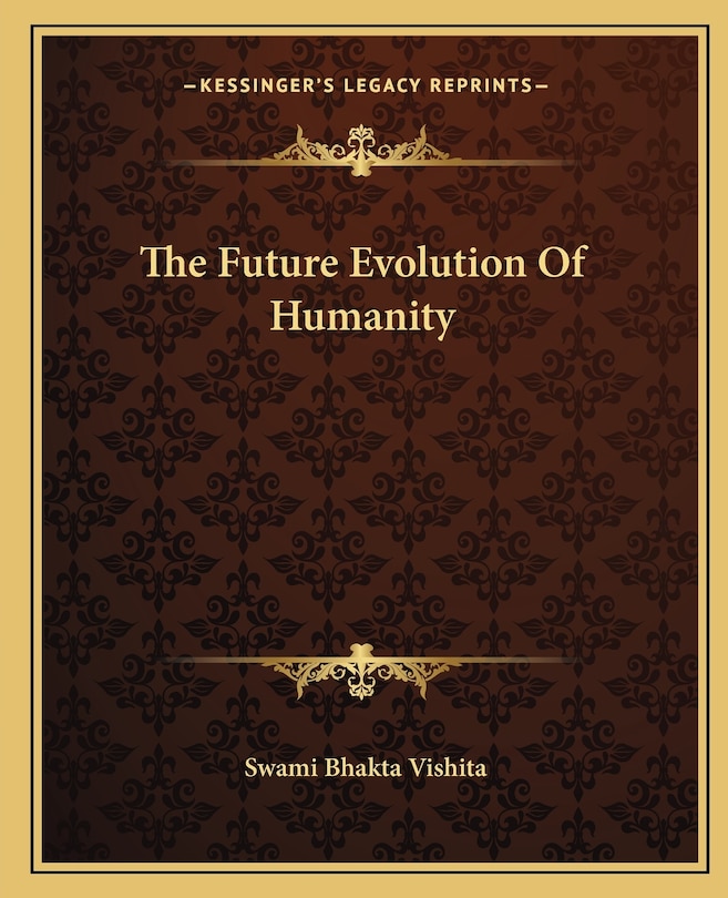 Front cover_The Future Evolution Of Humanity