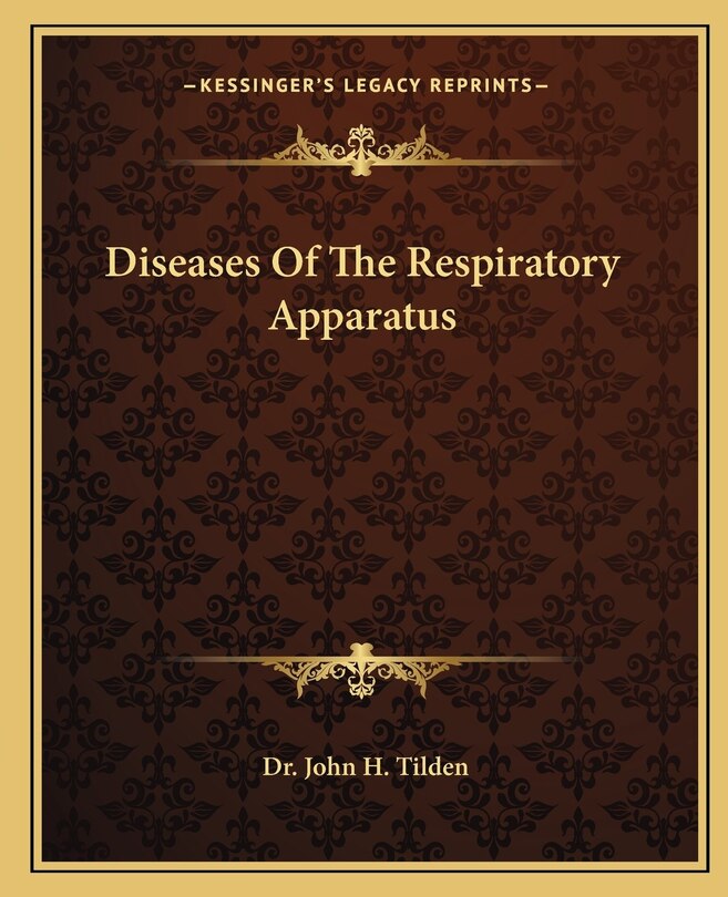 Couverture_Diseases Of The Respiratory Apparatus