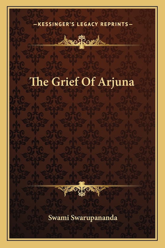 Front cover_The Grief Of Arjuna