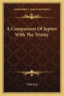Couverture_A Comparison Of Jupiter With The Trinity