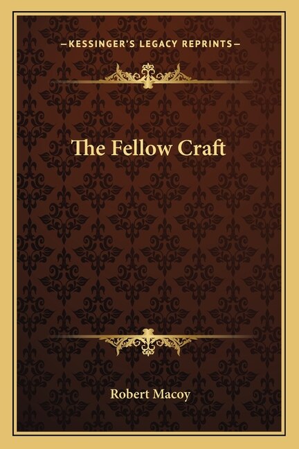 Front cover_The Fellow Craft