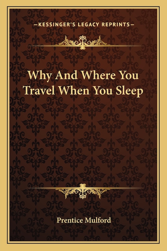 Couverture_Why And Where You Travel When You Sleep