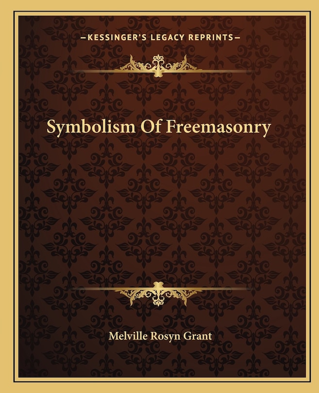 Front cover_Symbolism Of Freemasonry