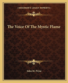 Front cover_The Voice of the Mystic Flame