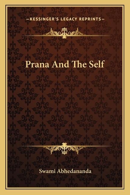 Front cover_Prana And The Self
