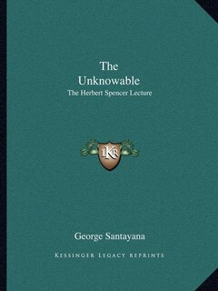 Front cover_The Unknowable