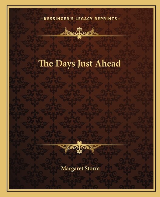 Front cover_The Days Just Ahead