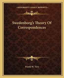 Front cover_Swedenborg's Theory Of Correspondences