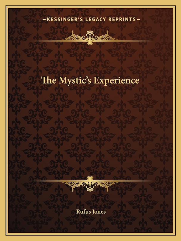 Front cover_The Mystic's Experience