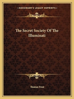 Front cover_The Secret Society Of The Illuminati