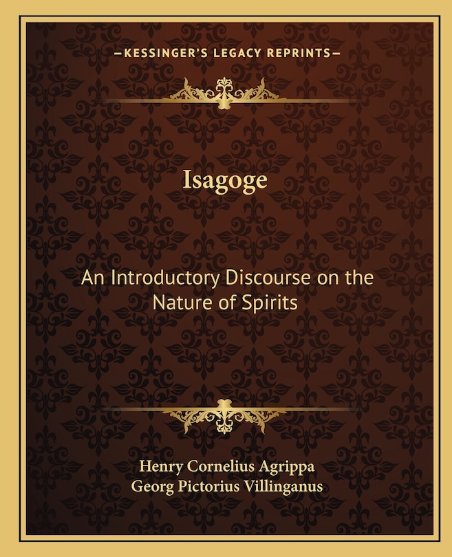 Front cover_Isagoge