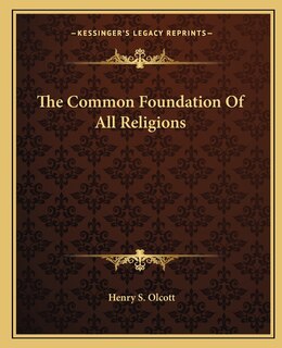 Couverture_The Common Foundation Of All Religions