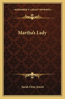 Front cover_Martha's Lady