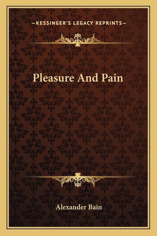 Couverture_Pleasure And Pain