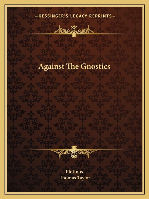 Couverture_Against the Gnostics