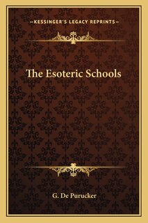 Front cover_The Esoteric Schools