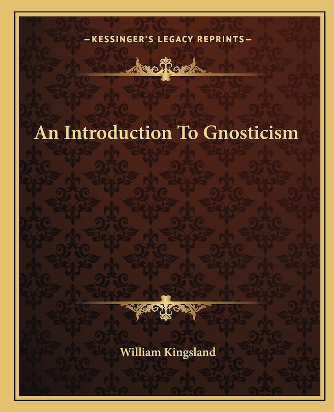 Couverture_An Introduction To Gnosticism
