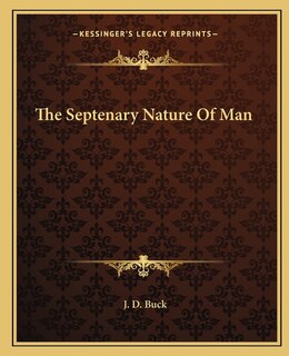 Front cover_The Septenary Nature Of Man