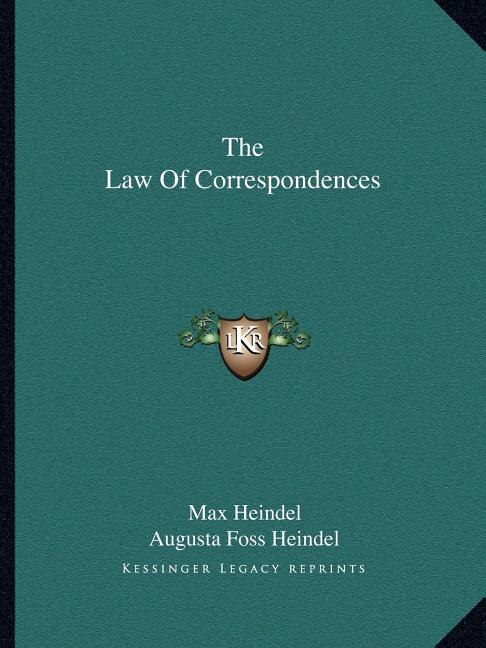 The Law Of Correspondences