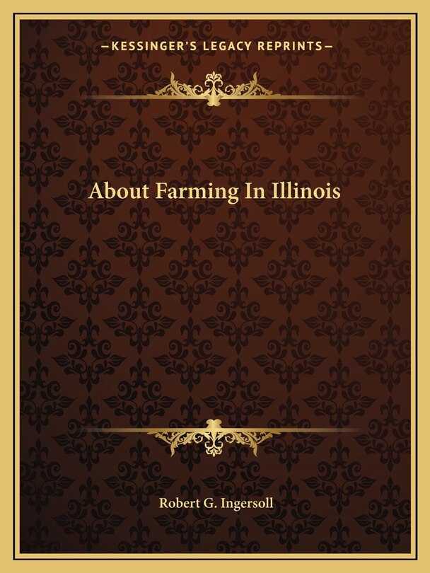 Couverture_About Farming In Illinois