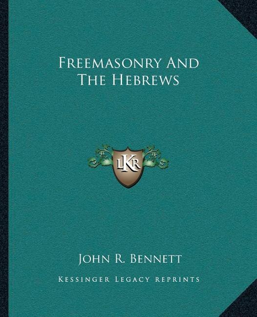 Couverture_Freemasonry And The Hebrews