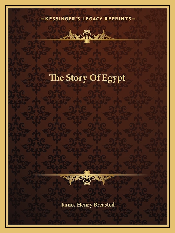 Front cover_The Story Of Egypt