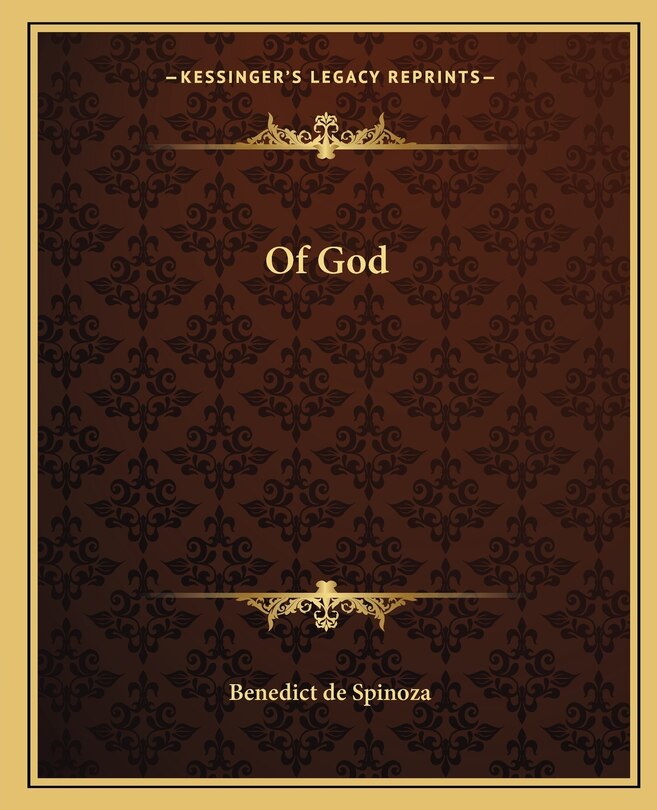Front cover_Of God