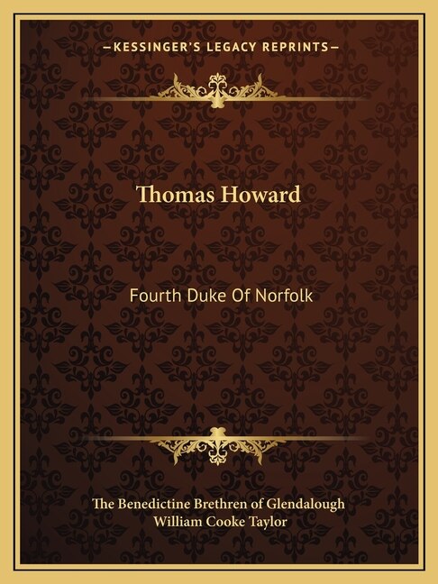 Front cover_Thomas Howard