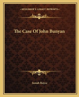 Front cover_The Case Of John Bunyan