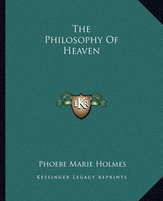 Front cover_The Philosophy Of Heaven