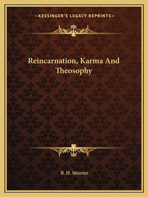 Front cover_Reincarnation, Karma And Theosophy
