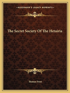 The Secret Society of the Hetairia