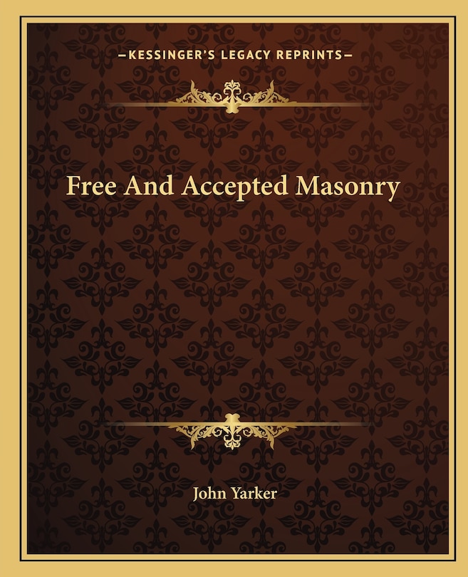 Couverture_Free And Accepted Masonry