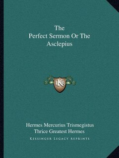 Couverture_The Perfect Sermon or the Asclepius