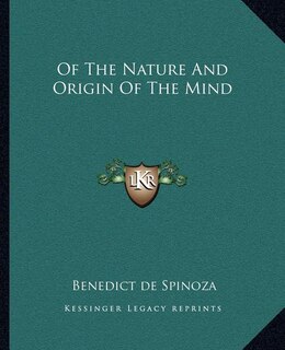 Front cover_Of The Nature And Origin Of The Mind
