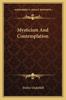 Front cover_Mysticism And Contemplation