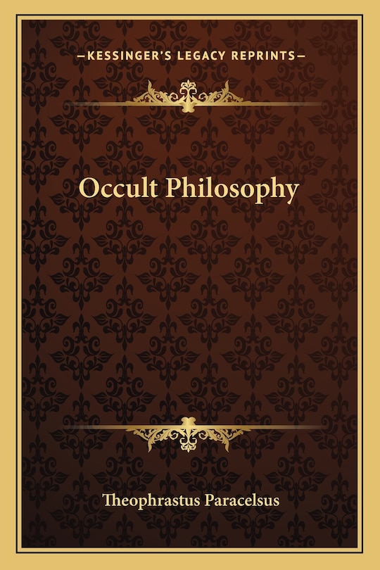 Couverture_Occult Philosophy