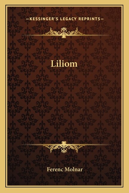 Front cover_Liliom