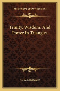 Couverture_Trinity, Wisdom, And Power In Triangles