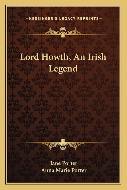 Front cover_Lord Howth, An Irish Legend